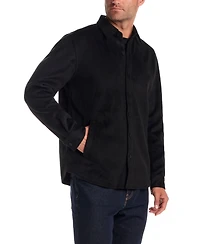 Vintage & Black Men's Long Sleeve Shirt Jacket
