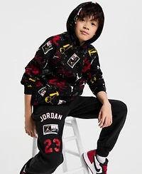 Jordan Boys 8 20 Street Champ Printed Pull On Hoodie Street Champ Bold Graphic Pants