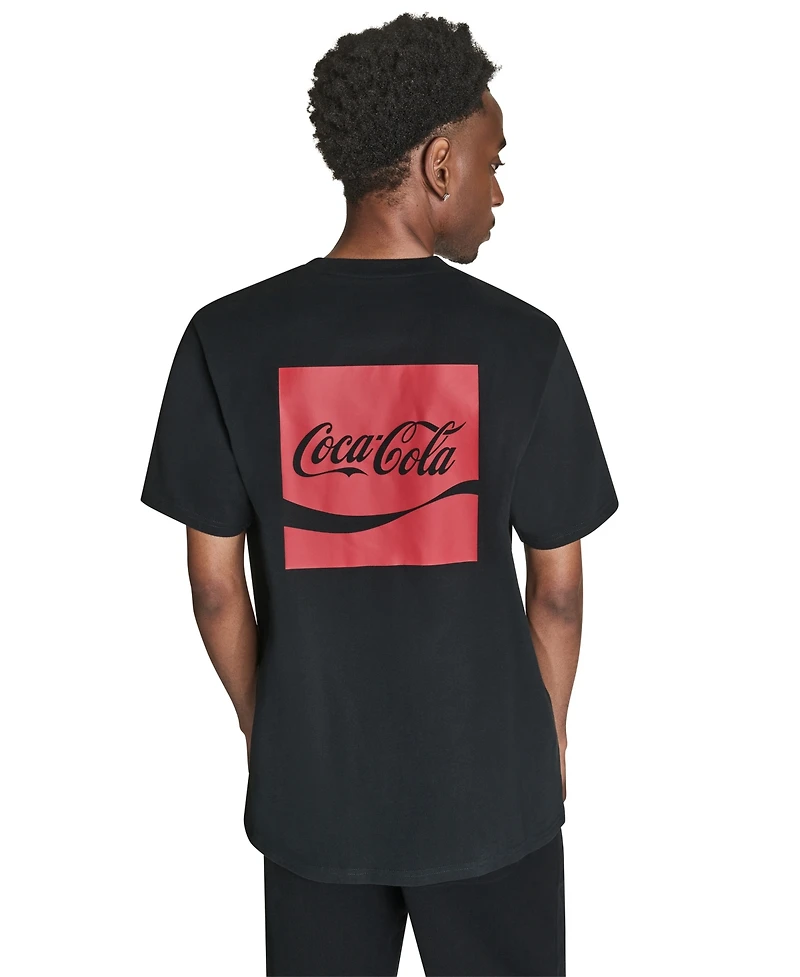 Converse Men's Coca Cola Logo Pull-On T-Shirt