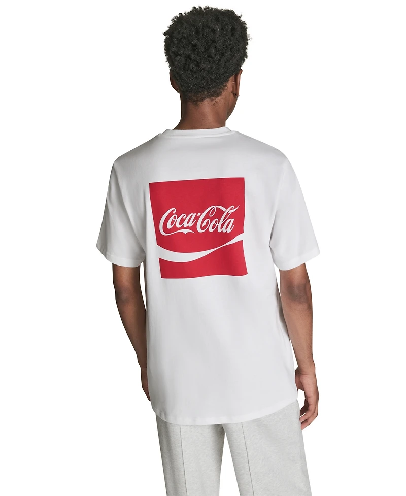 Converse Men's Coca Cola Logo Pull-On T-Shirt