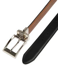 Tommy Hilfiger Men's 2-In-1 Reversible Flex Comfort Stretch Dress Belt