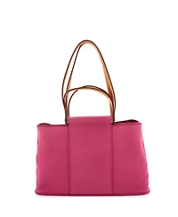 Pre-Owned Hermes 39 Cabag Elan Toile and Leather