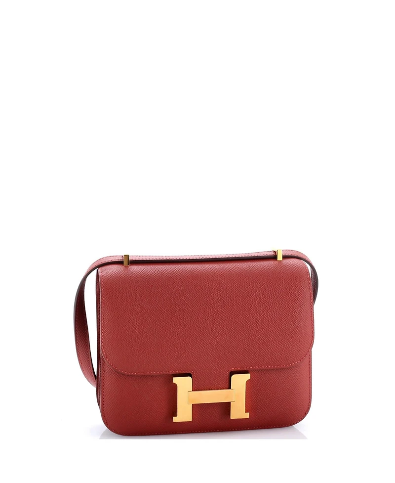 Pre-Owned HERMA‰S 18 Constance Nm Bag Epsom