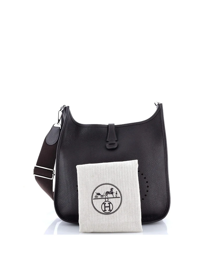 Pre-Owned HERMA‰S Pm Evelyne Bag Gen Iii Clemence