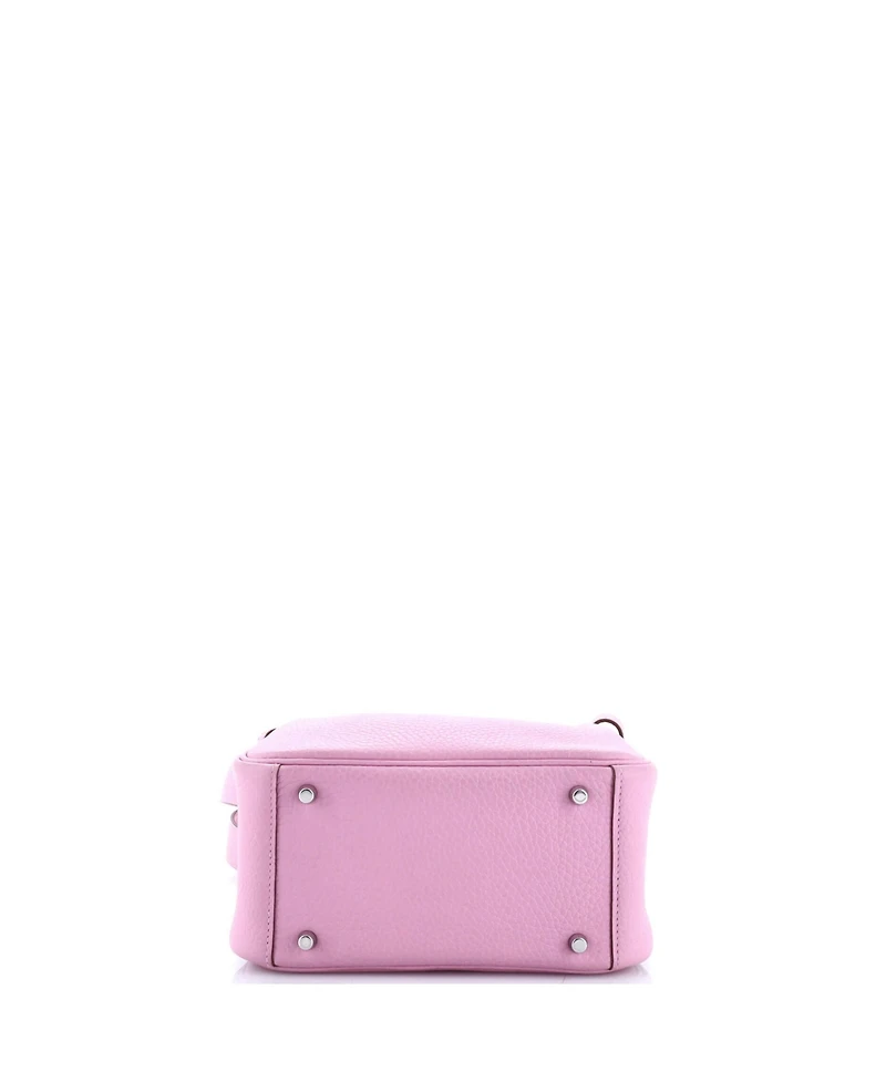 Pre-Owned HERMA‰S Mini Lindy Bag Clemence
