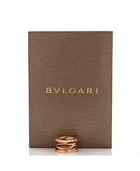Pre-Owned Bvlgari B.Zero1 Design Legend Zaha Hadid Four Band Ring