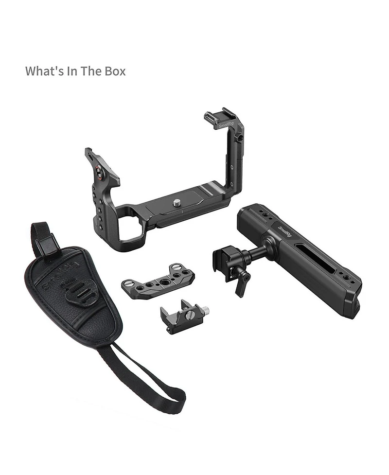 SmallRig Full Camera Cage Kit with Rotating Top Handle for Sony FX2, Black