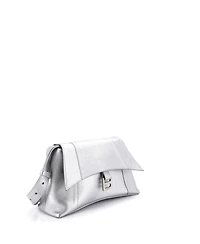 Pre-Owned Balenciaga Small Downtown Soft Hourglass Shoulder Bag Leather