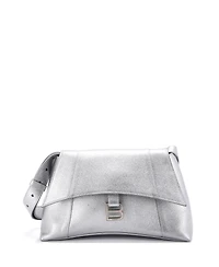 Pre-Owned Balenciaga Small Downtown Soft Hourglass Shoulder Bag Leather