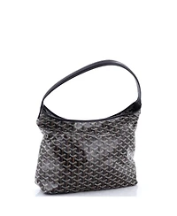 Pre-Owned Goyard Boheme Hobo Printed Coated Canvas