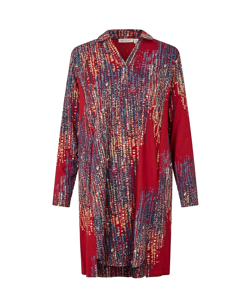Masai Copenhagen Women's MaGavora Long Sleeve Jersey Tunic Top
