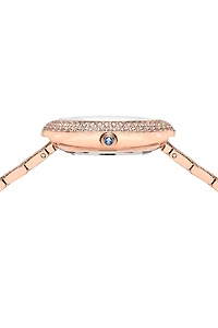 Porsamo Bleu Women's Topaz Angelica Stainless Steel Bracelet Watch 1344CANS