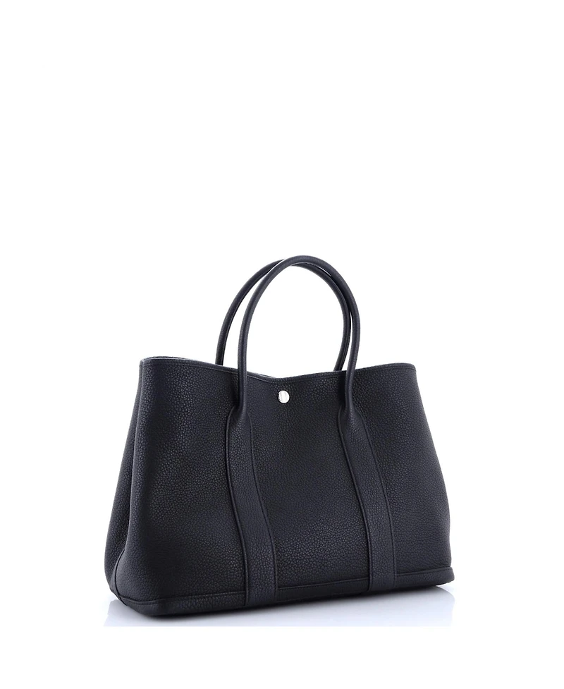 Pre-Owned HERMA‰S 36 Garden Party Tote Leather