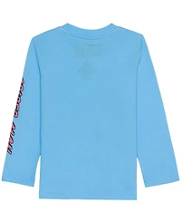 Spider-Man Boys Toddler 2T-5T Graphic Printed Long Sleeve T-Shirt