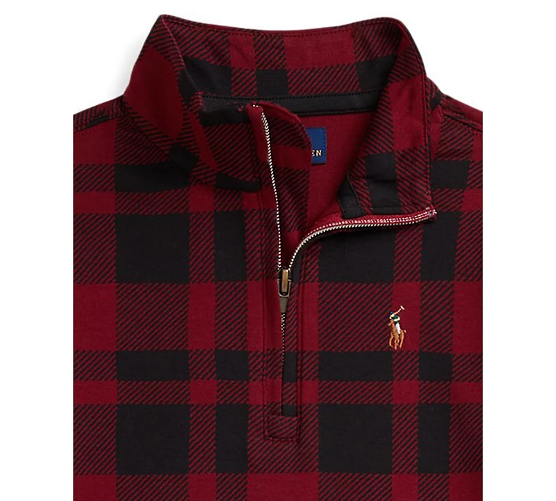 Polo Ralph Lauren Boys Plaid Cotton Interlock Pullover