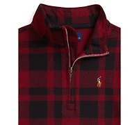 Polo Ralph Lauren Boys Plaid Cotton Interlock Pullover