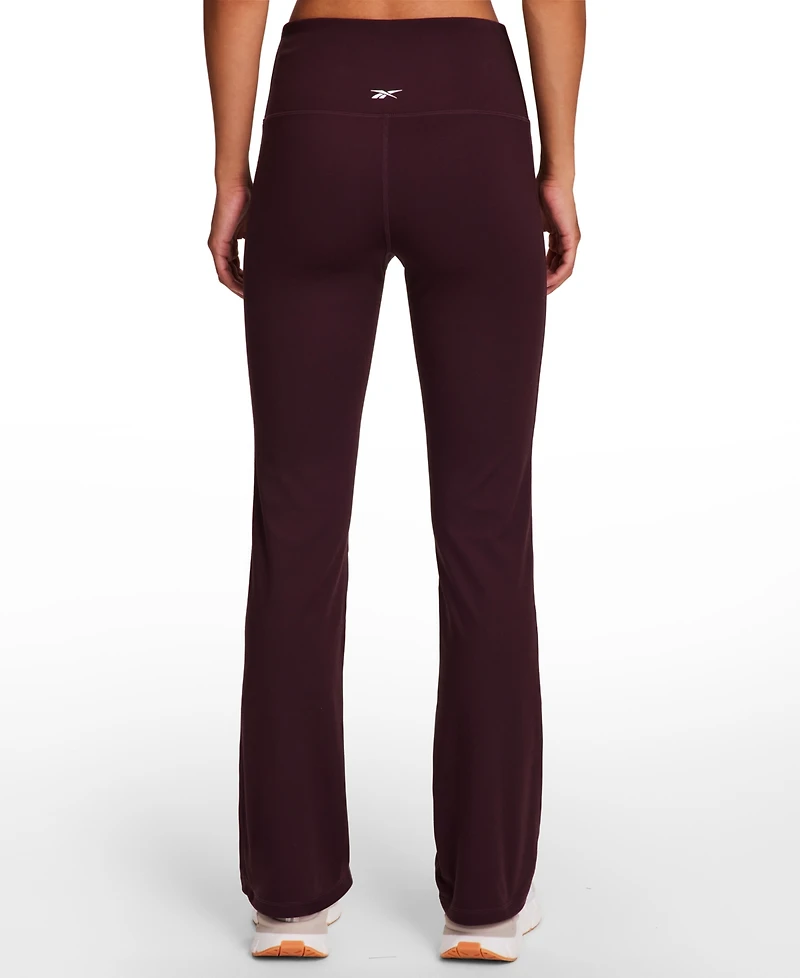 Reebok Women's Id Train High-Rise Bootcut Leggings