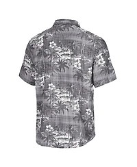 Tommy Bahama Men's Black Ucf Knights Coconut Point Palmetta IslandZone Camp Button-Up Shirt