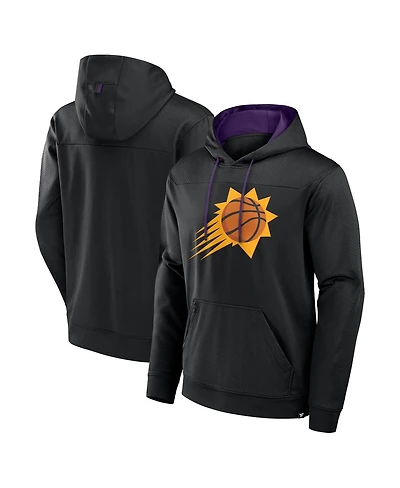 Fanatics Men's Black Phoenix Suns Reserve Defender Pullover Hoodie