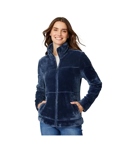Free Country Women's Frost Butter Pile Full Zip Jacket
