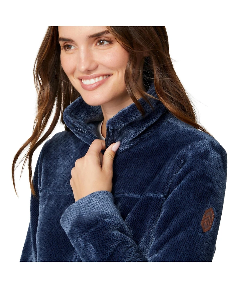 Free Country Women's Frost Butter Pile Full Zip Jacket