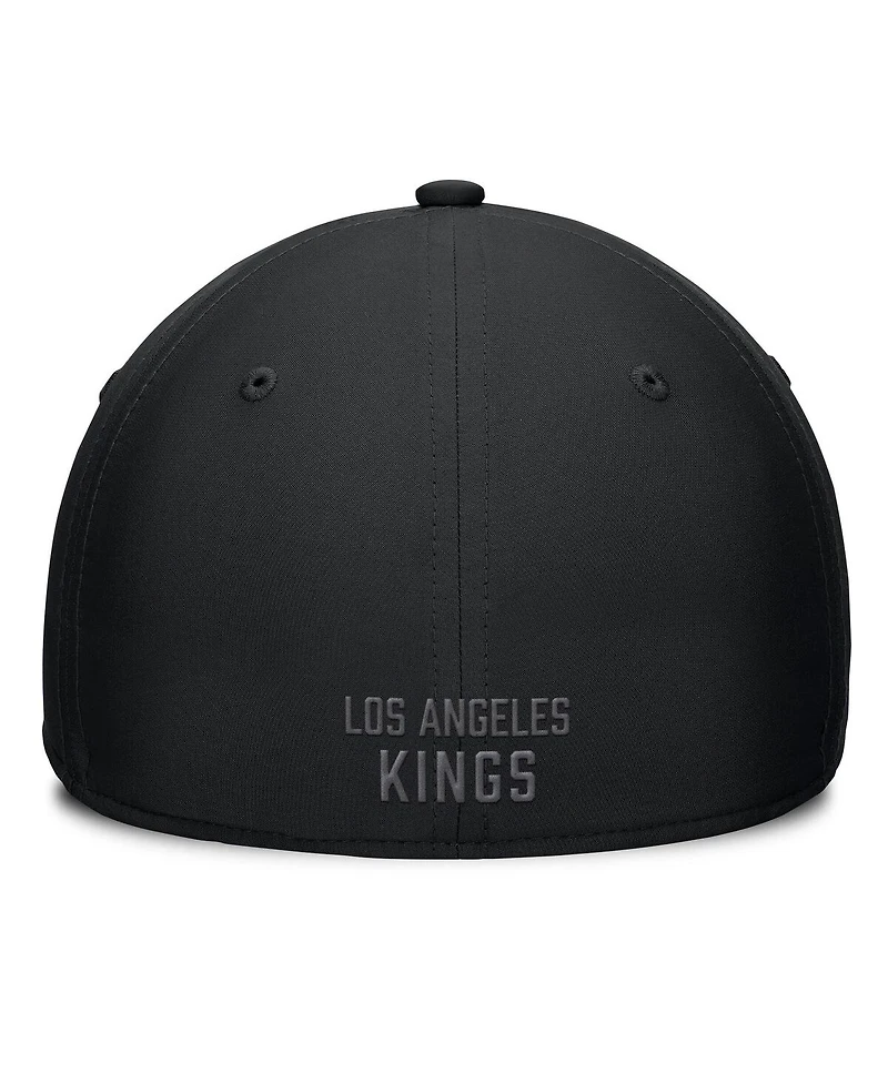 Fanatics Men's Black Los Angeles Kings Core Primary Logo Flex Hat