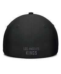 Fanatics Men's Black Los Angeles Kings Core Primary Logo Flex Hat