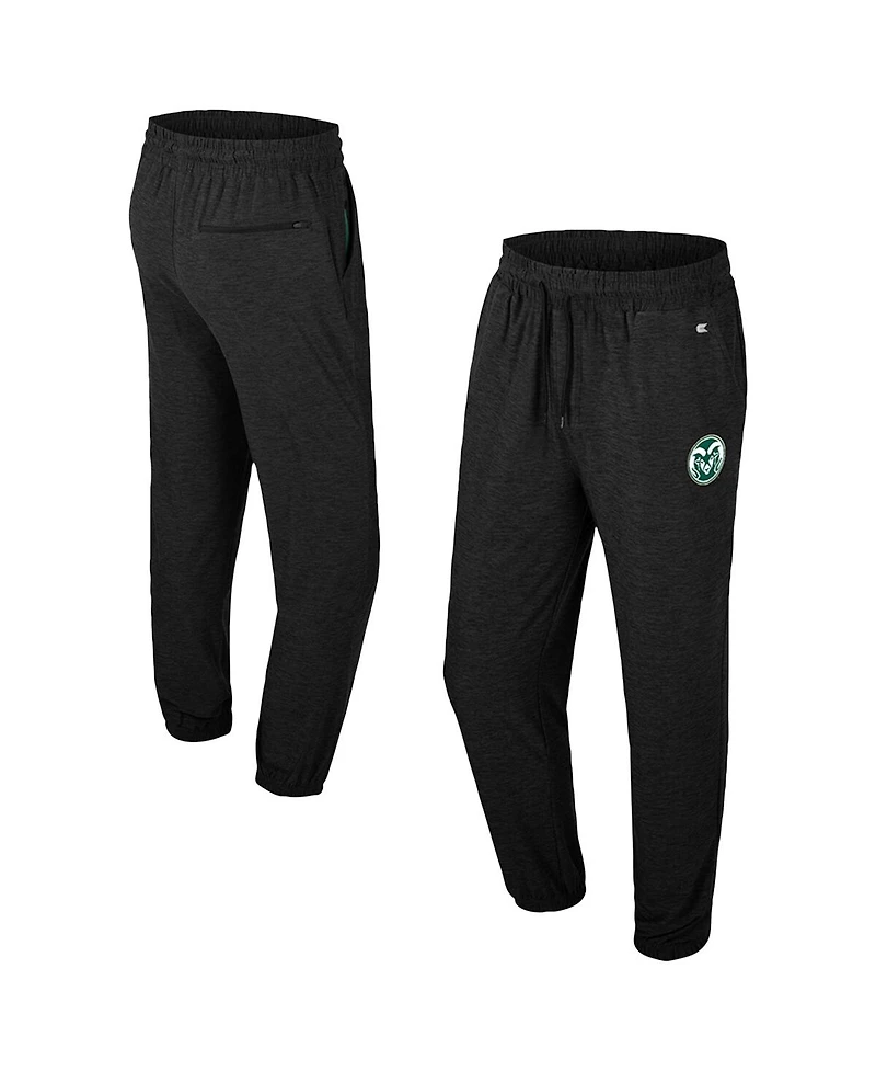 Colosseum Men's Black Colorado State Rams Revolution Jogger Pants