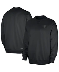 Nike Men's Black Orlando Magic Authentic Standard Issue Travel Dri-fit Sweatshirt