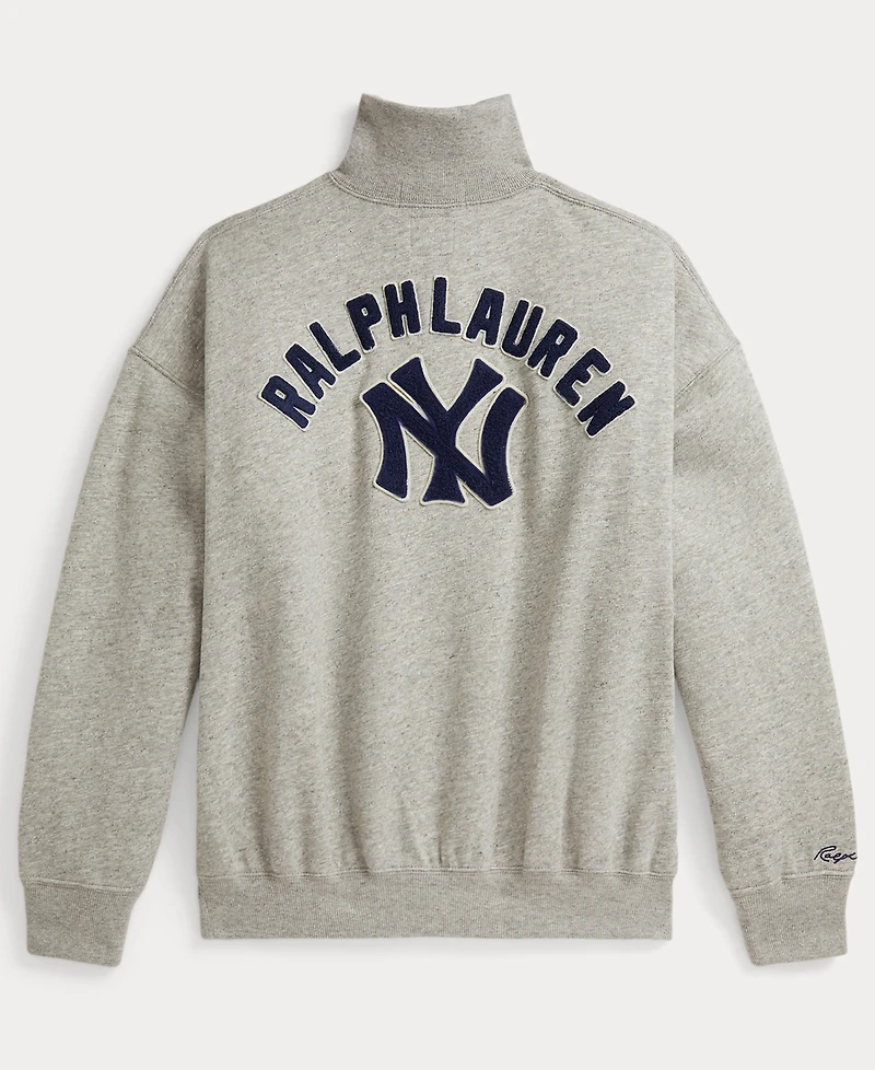 Polo Ralph Lauren Women's Vintage-Inspired Yankees Long Sleeve Pull-On Sweatshirt