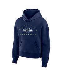 Fanatics Women's College Navy Seattle Seahawks Eligible Receiver Legacy Pullover Hoodie