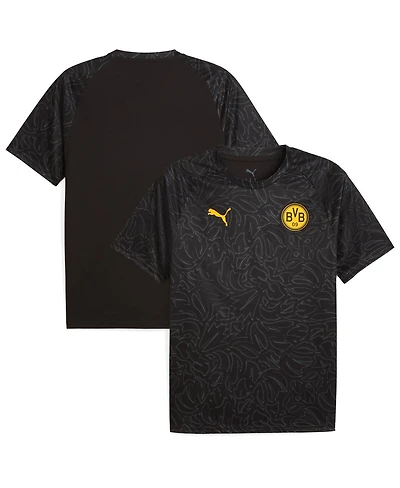 Puma Men's Black Borussia Dortmund 2025/26 Pre-Match Training Jersey