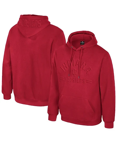 Colosseum Men's Crimson Indiana Hoosiers New Member Hoodie