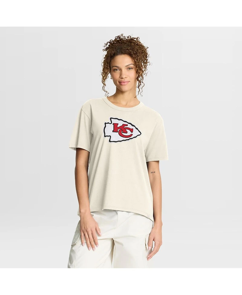 Fanatics Women's Cream Kansas City Chiefs Dove Legacy T-Shirt
