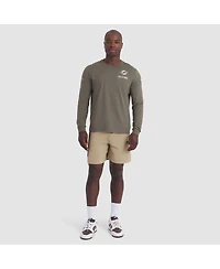 Nike Men's Olive Miami Dolphins 2025 Salute to Service Sideline Long Sleeve T-Shirt