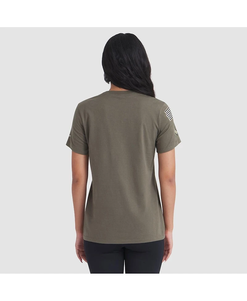Nike Women's Olive Chicago Bears 2025 Salute to Service Sideline T-Shirt