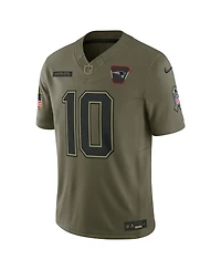 Nike Men's Drake Maye Olive New England Patriots 2025 Salute to Service Limited Jersey