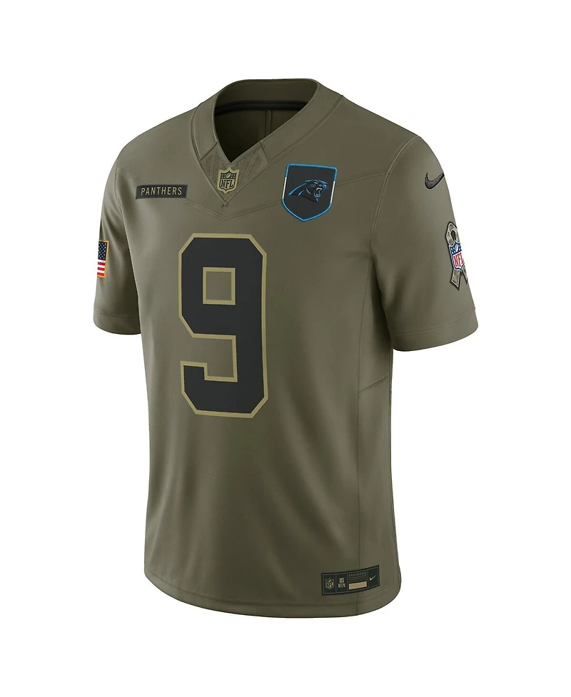 Nike Men's Bryce Young Olive Carolina Panthers 2025 Salute to Service Limited Jersey