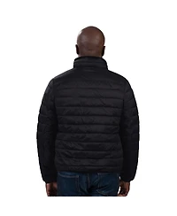 G-iii Sports by Carl Banks Men's Black Los Angeles Dodgers Packable Neck Pillow Full-Zip Puffer Jacket