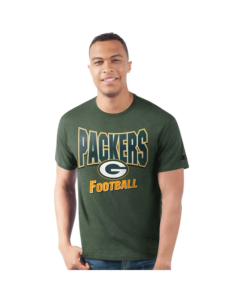 Starter Men's Green Green Bay Packers Prime Time T-Shirt