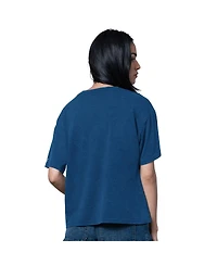 Starter Women's Heather Royal Indianapolis Colts Oversized Hall of Fame T-Shirt