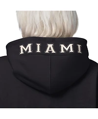 Starter Women's Black Miami Dolphins 4th Down Full-Zip Hoodie