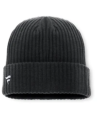 Fanatics Men's Black Boston Bruins Primary Logo Cuffed Knit Hat