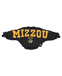 Pressbox Women's Black Missouri Tigers Flannigan Oversized Dolman Pullover Sweatshirt