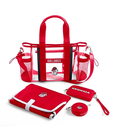 Wear by Erin Andrews Georgia Bulldogs Clear Stadium Baby Bag