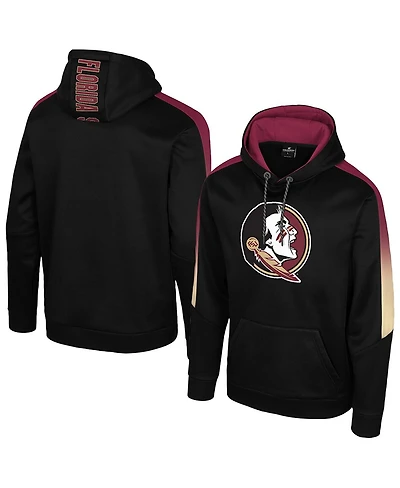 Colosseum Men's Black Florida State Seminoles the Gang Blackout Hoodie