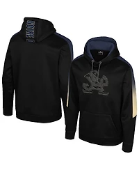Colosseum Men's Black Notre Dame Fighting Irish the Gang Blackout Hoodie