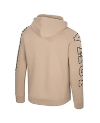 Colosseum Men's Tan Iowa Hawkeyes Big Break Raglan Hoodie