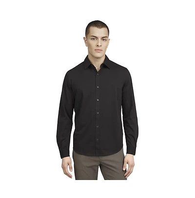 Dkny Men's Metropolis Mercerized Cotton Shirt