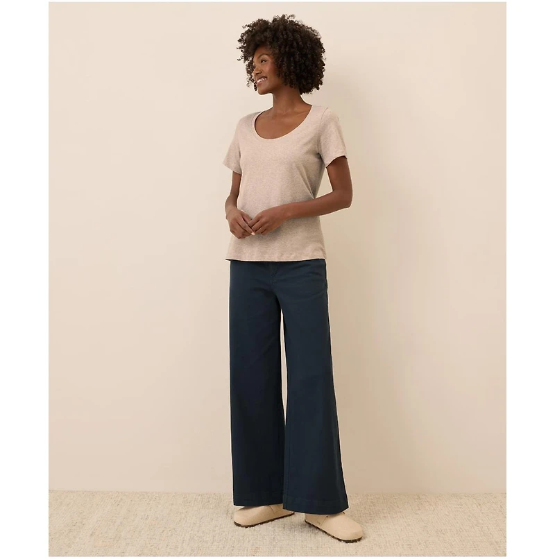 Pact Women's Softspun Scoop Neck Tee
